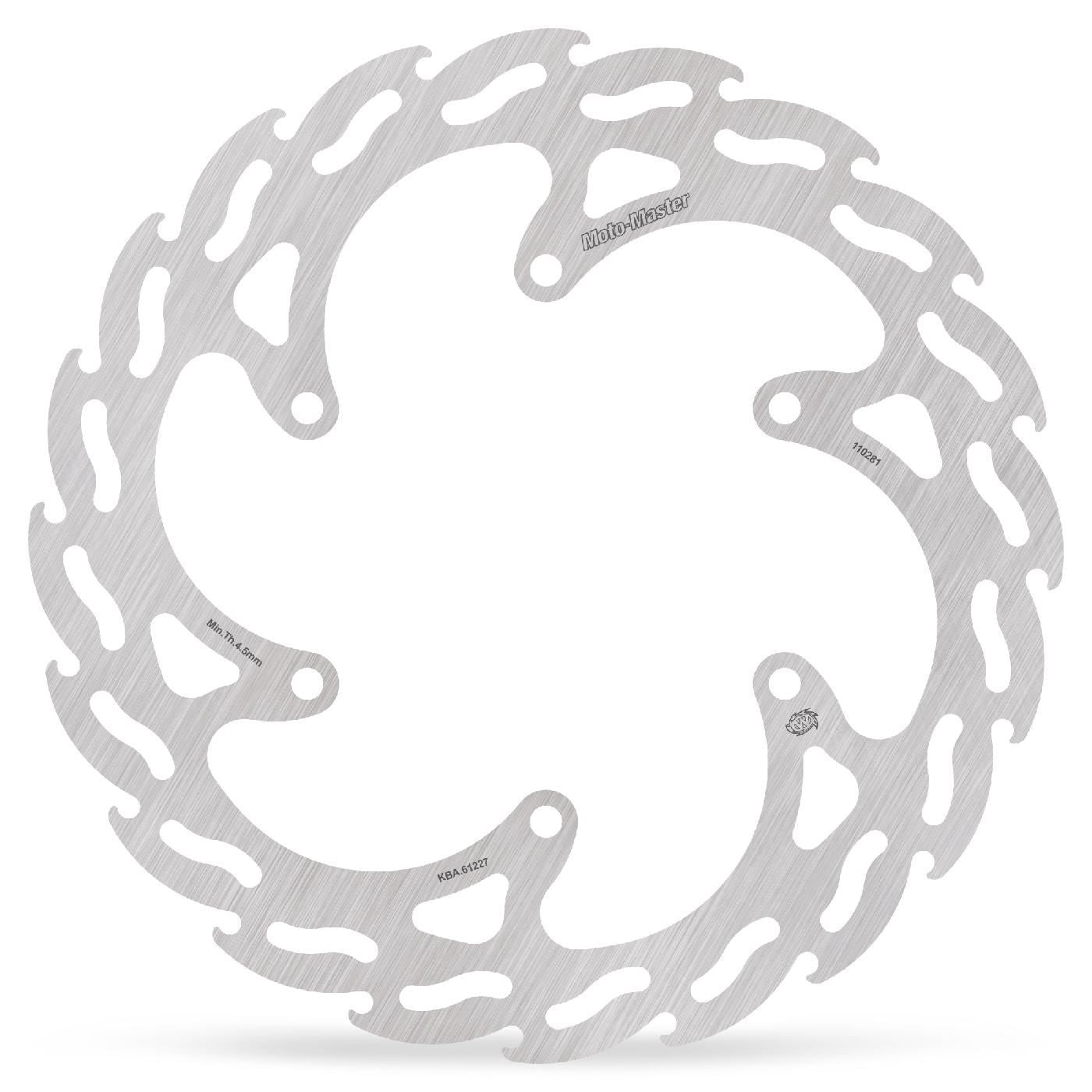 Moto-Master Flame Series 282 mm Front Brake Disc
